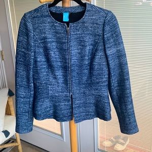 Banana Republic Peplum Wool Blend Blazer